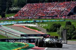 Lewis Hamilton (GBR) Mercedes AMG F1 W13. 10.07.2022. Formula 1 World Championship, Rd 11, Austrian Grand Prix, Spielberg, Austria, Race Day.