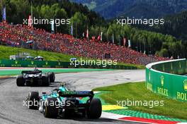 Sebastian Vettel (GER) Aston Martin F1 Team AMR22. 10.07.2022. Formula 1 World Championship, Rd 11, Austrian Grand Prix, Spielberg, Austria, Race Day.