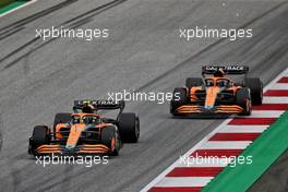 Lando Norris (GBR) McLaren MCL36. 10.07.2022. Formula 1 World Championship, Rd 11, Austrian Grand Prix, Spielberg, Austria, Race Day.