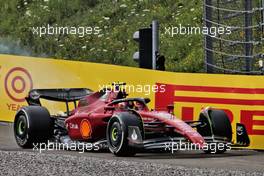 Carlos Sainz Jr (ESP) Ferrari F1-75 retired from the race. 10.07.2022. Formula 1 World Championship, Rd 11, Austrian Grand Prix, Spielberg, Austria, Race Day.