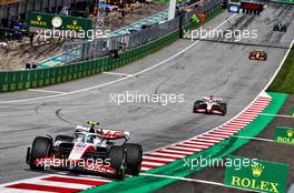 Mick Schumacher (GER) Haas VF-22. 10.07.2022. Formula 1 World Championship, Rd 11, Austrian Grand Prix, Spielberg, Austria, Race Day.