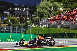 Sergio Perez (MEX) Red Bull Racing RB18. 10.07.2022. Formula 1 World Championship, Rd 11, Austrian Grand Prix, Spielberg, Austria, Race Day.