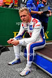 Kevin Magnussen (DEN) Haas F1 Team on the grid. 09.07.2022. Formula 1 World Championship, Rd 11, Austrian Grand Prix, Spielberg, Austria, Sprint Day.