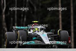 Lewis Hamilton (GBR) Mercedes AMG F1 W13. 09.07.2022. Formula 1 World Championship, Rd 11, Austrian Grand Prix, Spielberg, Austria, Sprint Day.