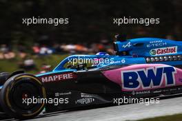 Fernando Alonso (ESP) Alpine F1 Team A522. 09.07.2022. Formula 1 World Championship, Rd 11, Austrian Grand Prix, Spielberg, Austria, Sprint Day.