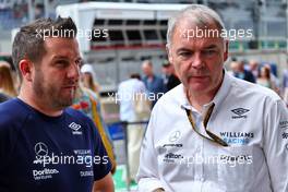 Dave Redding (GBR) Williams Racing Team Manager (Right). 09.07.2022. Formula 1 World Championship, Rd 11, Austrian Grand Prix, Spielberg, Austria, Sprint Day.