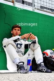 Pierre Gasly (FRA) AlphaTauri on the grid. 09.07.2022. Formula 1 World Championship, Rd 11, Austrian Grand Prix, Spielberg, Austria, Sprint Day.