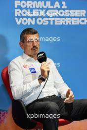 Guenther Steiner (ITA) Haas F1 Team Prinicipal in the FIA Press Conference. 09.07.2022. Formula 1 World Championship, Rd 11, Austrian Grand Prix, Spielberg, Austria, Sprint Day.