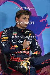 Max Verstappen (NLD) Red Bull Racing in the FIA Press Conference. 09.07.2022. Formula 1 World Championship, Rd 11, Austrian Grand Prix, Spielberg, Austria, Sprint Day.