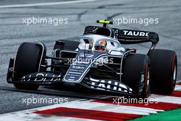 Yuki Tsunoda (JPN) AlphaTauri AT03. 09.07.2022. Formula 1 World Championship, Rd 11, Austrian Grand Prix, Spielberg, Austria, Sprint Day.