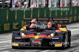 Max Verstappen (NLD) Red Bull Racing in a KTM X-Bow. 09.07.2022. Formula 1 World Championship, Rd 11, Austrian Grand Prix, Spielberg, Austria, Sprint Day.