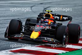 Sergio Perez (MEX) Red Bull Racing RB18. 09.07.2022. Formula 1 World Championship, Rd 11, Austrian Grand Prix, Spielberg, Austria, Sprint Day.