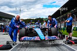 Esteban Ocon (FRA), Alpine F1 Team  09.07.2022. Formula 1 World Championship, Rd 11, Austrian Grand Prix, Spielberg, Austria, Sprint Day.