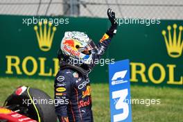 1st for Max Verstappen (NLD) Red Bull Racing RB18. 09.07.2022. Formula 1 World Championship, Rd 11, Austrian Grand Prix, Spielberg, Austria, Sprint Day.