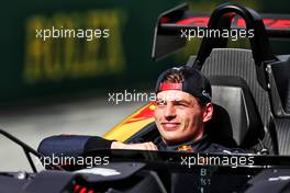 Max Verstappen (NLD) Red Bull Racing in a KTM X-Bow. 09.07.2022. Formula 1 World Championship, Rd 11, Austrian Grand Prix, Spielberg, Austria, Sprint Day.