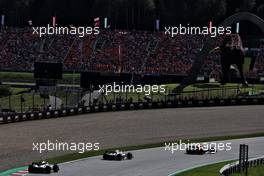Sergio Perez (MEX) Red Bull Racing RB18 leads Kevin Magnussen (DEN) Haas VF-22 and Mick Schumacher (GER) Haas VF-22. 09.07.2022. Formula 1 World Championship, Rd 11, Austrian Grand Prix, Spielberg, Austria, Sprint Day.