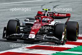 Guanyu Zhou (CHN) Alfa Romeo F1 Team C42. 09.07.2022. Formula 1 World Championship, Rd 11, Austrian Grand Prix, Spielberg, Austria, Sprint Day.