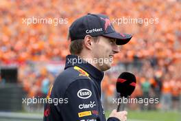Max Verstappen (NLD) Red Bull Racing on the drivers parade. 10.07.2022. Formula 1 World Championship, Rd 11, Austrian Grand Prix, Spielberg, Austria, Race Day.