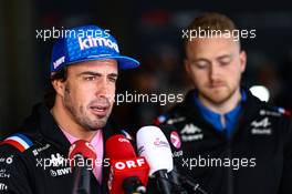 Fernando Alonso (ESP), Alpine F1 Team  07.07.2022. Formula 1 World Championship, Rd 11, Austrian Grand Prix, Spielberg, Austria, Preparation Day.