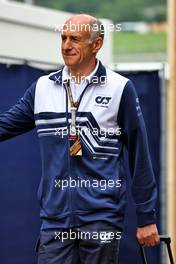 Franz Tost (AUT) AlphaTauri Team Principal. 07.07.2022. Formula 1 World Championship, Rd 11, Austrian Grand Prix, Spielberg, Austria, Preparation Day.