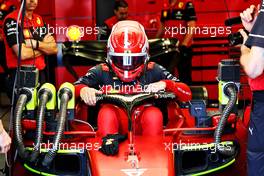 Charles Leclerc (MON) Ferrari F1-75. 10.06.2022. Formula 1 World Championship, Rd 8, Azerbaijan Grand Prix, Baku Street Circuit, Azerbaijan, Practice Day.