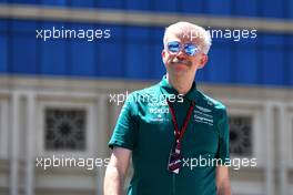 Steve Cooper (GBR) Aston Martin F1 Team Press Officer. 10.06.2022. Formula 1 World Championship, Rd 8, Azerbaijan Grand Prix, Baku Street Circuit, Azerbaijan, Practice Day.
