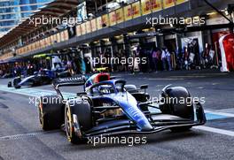 Nicholas Latifi (CDN) Williams Racing FW44. 10.06.2022. Formula 1 World Championship, Rd 8, Azerbaijan Grand Prix, Baku Street Circuit, Azerbaijan, Practice Day.