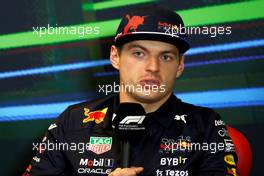 Max Verstappen (NLD) Red Bull Racing in the FIA Press Conference. 10.06.2022. Formula 1 World Championship, Rd 8, Azerbaijan Grand Prix, Baku Street Circuit, Azerbaijan, Practice Day.
