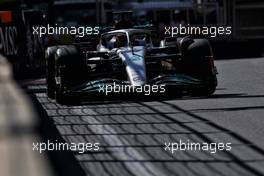 George Russell (GBR) Mercedes AMG F1 W13. 10.06.2022. Formula 1 World Championship, Rd 8, Azerbaijan Grand Prix, Baku Street Circuit, Azerbaijan, Practice Day.