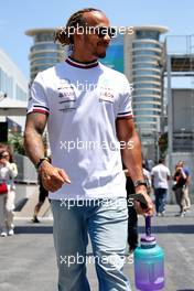 Lewis Hamilton (GBR) Mercedes AMG F1. 10.06.2022. Formula 1 World Championship, Rd 8, Azerbaijan Grand Prix, Baku Street Circuit, Azerbaijan, Practice Day.