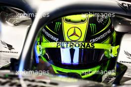 Lewis Hamilton (GBR) Mercedes AMG F1 W13. 10.06.2022. Formula 1 World Championship, Rd 8, Azerbaijan Grand Prix, Baku Street Circuit, Azerbaijan, Practice Day.