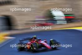 Carlos Sainz Jr (ESP) Ferrari F1-75. 10.06.2022. Formula 1 World Championship, Rd 8, Azerbaijan Grand Prix, Baku Street Circuit, Azerbaijan, Practice Day.