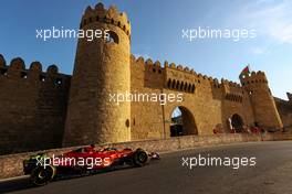 Charles Leclerc (FRA), Scuderia Ferrari  10.06.2022. Formula 1 World Championship, Rd 8, Azerbaijan Grand Prix, Baku Street Circuit, Azerbaijan, Practice Day.