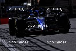 Alexander Albon (THA) Williams Racing FW44. 10.06.2022. Formula 1 World Championship, Rd 8, Azerbaijan Grand Prix, Baku Street Circuit, Azerbaijan, Practice Day.