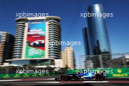 Alexander Albon (THA) Williams Racing FW44. 10.06.2022. Formula 1 World Championship, Rd 8, Azerbaijan Grand Prix, Baku Street Circuit, Azerbaijan, Practice Day.