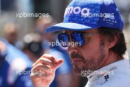 Fernando Alonso (ESP), Alpine F1 Team  12.06.2022. Formula 1 World Championship, Rd 8, Azerbaijan Grand Prix, Baku Street Circuit, Azerbaijan, Race Day.
