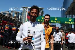 Daniel Ricciardo (AUS) McLaren MCL36. 12.06.2022. Formula 1 World Championship, Rd 8, Azerbaijan Grand Prix, Baku Street Circuit, Azerbaijan, Race Day.