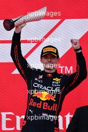 1st place Max Verstappen (NLD) Red Bull Racing RB18. 12.06.2022. Formula 1 World Championship, Rd 8, Azerbaijan Grand Prix, Baku Street Circuit, Azerbaijan, Race Day.