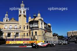 Kevin Magnussen (DEN) Haas VF-22. 12.06.2022. Formula 1 World Championship, Rd 8, Azerbaijan Grand Prix, Baku Street Circuit, Azerbaijan, Race Day.