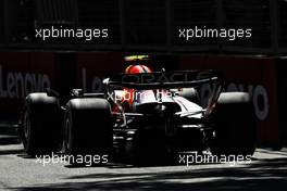 Sergio Perez (MEX) Red Bull Racing RB18. 12.06.2022. Formula 1 World Championship, Rd 8, Azerbaijan Grand Prix, Baku Street Circuit, Azerbaijan, Race Day.