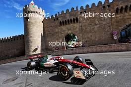 Valtteri Bottas (FIN) Alfa Romeo F1 Team C42. 12.06.2022. Formula 1 World Championship, Rd 8, Azerbaijan Grand Prix, Baku Street Circuit, Azerbaijan, Race Day.