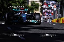 George Russell (GBR) Mercedes AMG F1 W13. 12.06.2022. Formula 1 World Championship, Rd 8, Azerbaijan Grand Prix, Baku Street Circuit, Azerbaijan, Race Day.