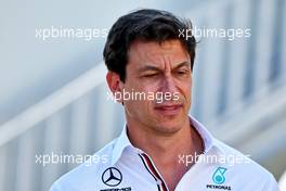 Toto Wolff (GER) Mercedes AMG F1 Shareholder and Executive Director. 11.06.2022. Formula 1 World Championship, Rd 8, Azerbaijan Grand Prix, Baku Street Circuit, Azerbaijan, Qualifying Day.