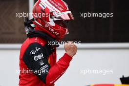 Pole Position for Charles Leclerc (MON) Ferrari. 11.06.2022. Formula 1 World Championship, Rd 8, Azerbaijan Grand Prix, Baku Street Circuit, Azerbaijan, Qualifying Day.