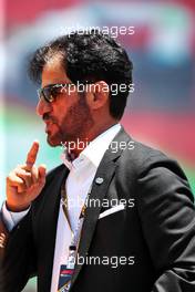 Mohammed Bin Sulayem (UAE) FIA President. 11.06.2022. Formula 1 World Championship, Rd 8, Azerbaijan Grand Prix, Baku Street Circuit, Azerbaijan, Qualifying Day.
