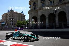 Lance Stroll (CDN) Aston Martin F1 Team AMR22. 11.06.2022. Formula 1 World Championship, Rd 8, Azerbaijan Grand Prix, Baku Street Circuit, Azerbaijan, Qualifying Day.