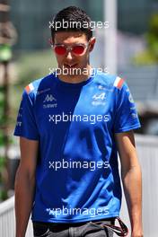 Esteban Ocon (FRA) Alpine F1 Team. 11.06.2022. Formula 1 World Championship, Rd 8, Azerbaijan Grand Prix, Baku Street Circuit, Azerbaijan, Qualifying Day.