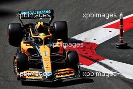 Lando Norris (GBR) McLaren MCL36. 11.06.2022. Formula 1 World Championship, Rd 8, Azerbaijan Grand Prix, Baku Street Circuit, Azerbaijan, Qualifying Day.