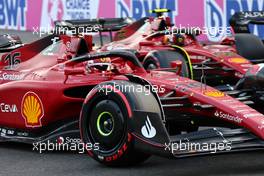 Charles Leclerc (MON) Ferrari F1-75. 11.06.2022. Formula 1 World Championship, Rd 8, Azerbaijan Grand Prix, Baku Street Circuit, Azerbaijan, Qualifying Day.