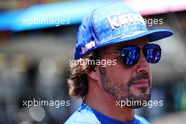 Fernando Alonso (ESP) Alpine F1 Team. 12.06.2022. Formula 1 World Championship, Rd 8, Azerbaijan Grand Prix, Baku Street Circuit, Azerbaijan, Race Day.